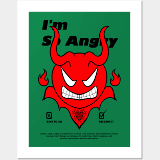 Angry Side Posters and Art